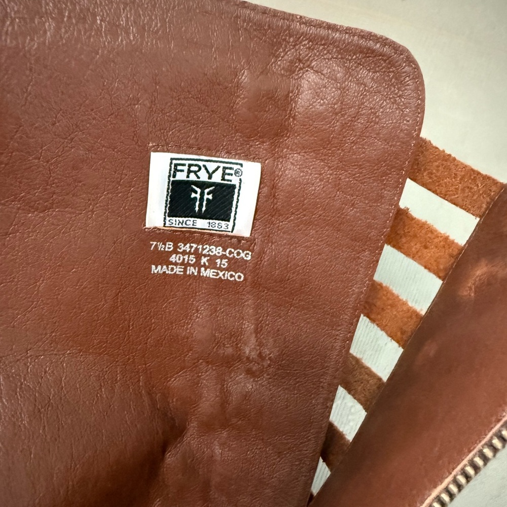 Frye Brown Heeled Gladiator Boots - Picture 5 of 7